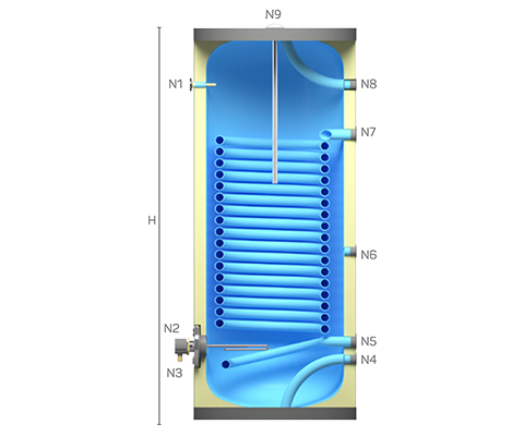 What is heat pump water heaters tank?